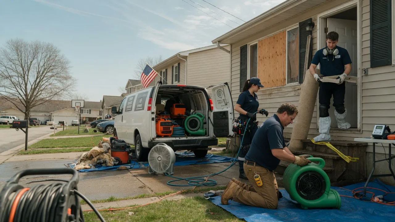 Water Damage Restoration in Chebanse, IL near me